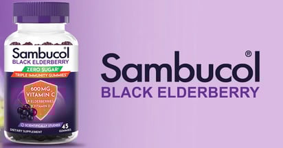 Butterly Sambucol Zero Sugar Gummies