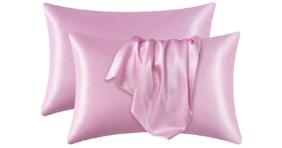 Satin Silk Pillowcases at Amazon