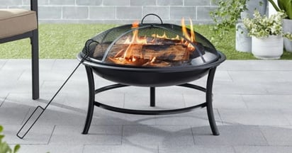 Mainstays 26-in Fire Pit at Walmart