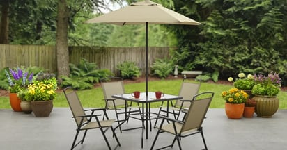 Mainstays 6-Piece Outdoor Patio Dining Set