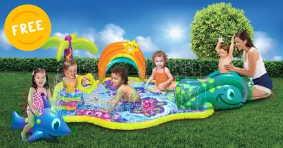 Banzai Jr. Play Center Splish Splash Pad