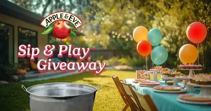 Apple & Eve Sip & Play Giveaway