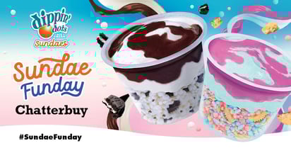 Ripple Street Dippin' Dots Sundae Fun Chatterbuy