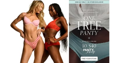 Victorias Secret National Underwear Day