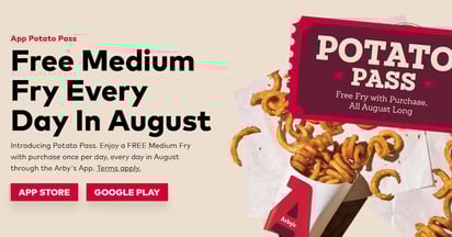 Arbys Free Fries