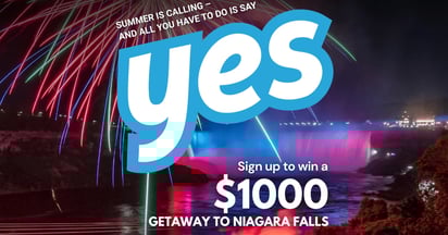 Niagara Falls YEStination Getaway Sweepstakes
