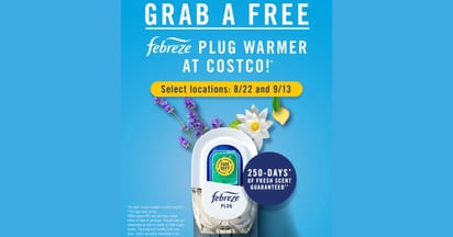 Febreze PLUG Warmer at Costco