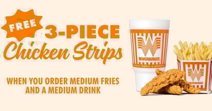 Whataburger Free Chicken Strips