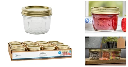 Mainstays Small Mason Jars at Walmart