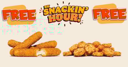 Burger King Snackin Hour