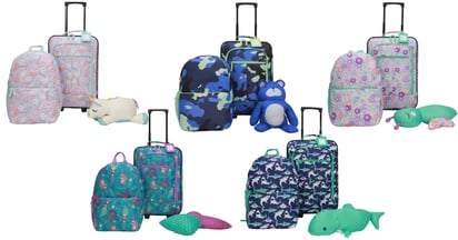 CRCKT 4-Piece Softside Kids Luggage Set