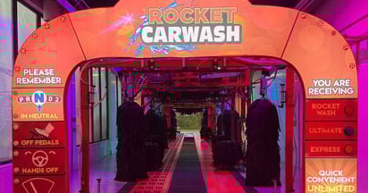 Rocket Car Wash Free Wash