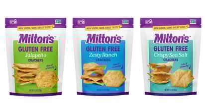 Free Milton’s Gluten Free Crackers at Walmart