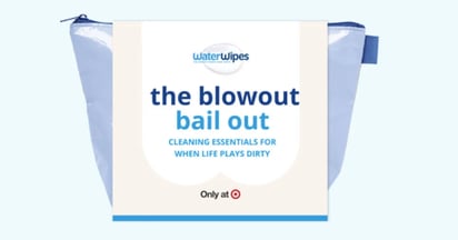 WaterWipes Blowout Bail Out Kit