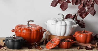STAUB Petite Ceramic Pumpkin at Amazon