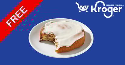 Cinnamon Roll at Kroger