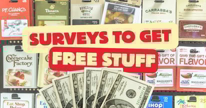 surveys to get free stuff