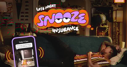 Grubhub Snooze Insurance Free Meal