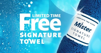 Signature Towel at Mister Car Wash