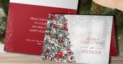 Grizzly Holiday Card