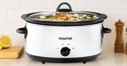 Gourmia 6 Qt Manual Slow Cooker at Walmart