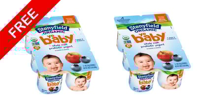 Stonyfield YoBaby Free Multipack Cups