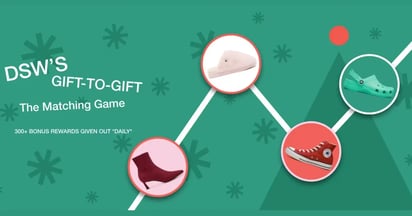 DSW Gift-to-Gift Matching Instant Win Game