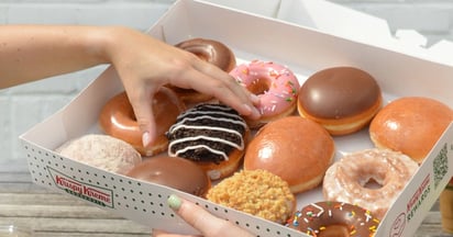 Krispy Kreme Fall Favorites Collection Donut