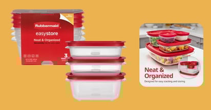 Rubbermaid Food Storage Container Set at Walmart