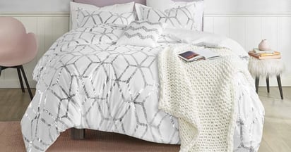 Comfort Spaces 4-Piece Comforter Set on Amazon