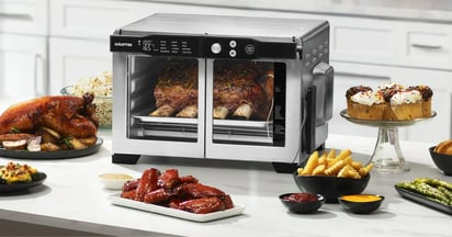 Gourmia French Door Air Fryer at walmart