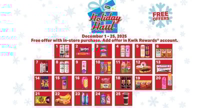 Kwik Trip Holiday Haul