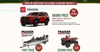 Bass Pro Shop Great Outdoors Giveaway 2025