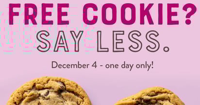 Great American Cookies National Cookie Day