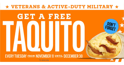 Whataburger Free Taquito
