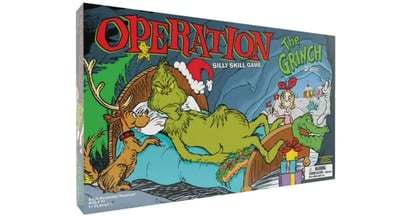 Operation Dr. Seuss Grinch Board Game
