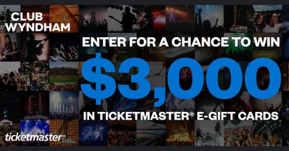 Club Wyndham Tickets For A Year Sweepstakes