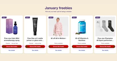 Target Free Gift January 2026