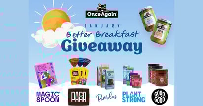Once Again Better Breakfast Sweepstakes