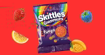 Skittles Gummies Fuego