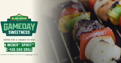 Bland Farms Gameday Sweetness Sweepstakes