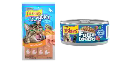 purina perks app Friskies Wet Food and Lil Licke