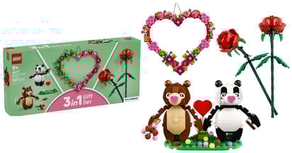 LEGO Hearts & Flowers Valentine Gift Set