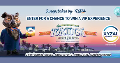 Xyzal Florida Festival VIP Sweepstakes
