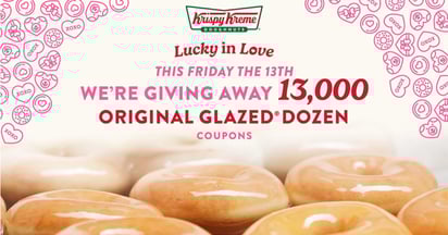 Krispy Kreme Lucky in Love