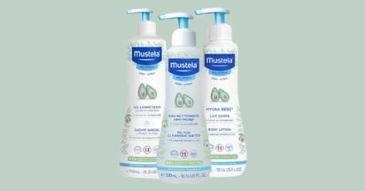 Mustela Baby Skin Care from Butterly