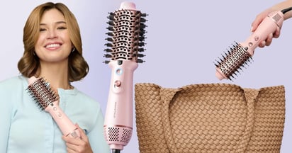 Wavytalk Dual Voltage Hair Dryer Brush on Amazon