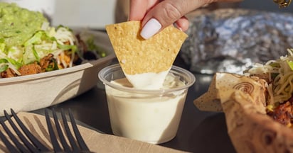 Chipotle Free Chips and Queso Blanco