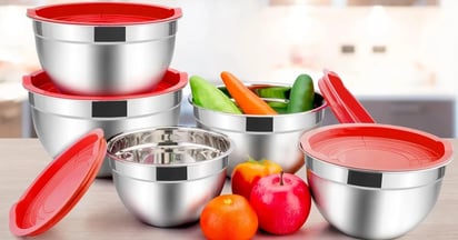 Mixing Bowls with Lids at Walmart