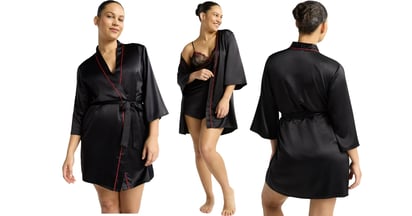 Joyspun Women’s Satin Robe at Walmart